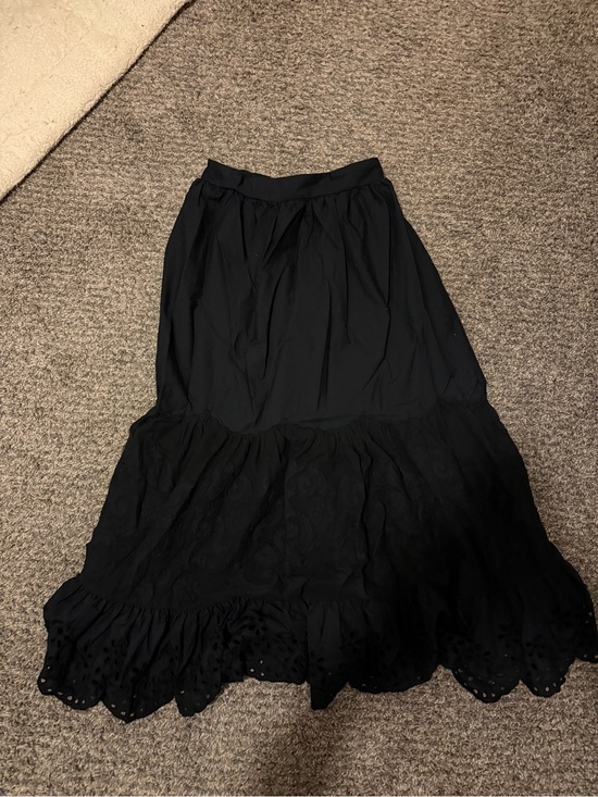 Abercrombie & Fitch Dresses & Skirts - Abercrombie & Fitch Elevated Embroidered Maxi Skirt - SMALL